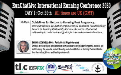 RunChatLive Running Conference: 9 Days To Go – Speaker 2: Emma Brockwell – Return To Running Postnatal