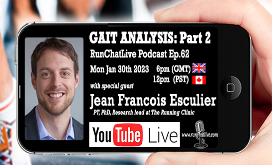 Gait Analysis Series Part 2: Dr. JF Esculier – Gait Modifications